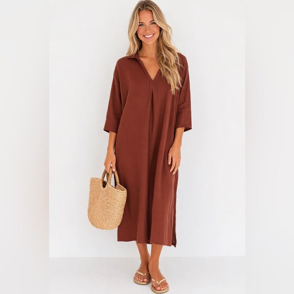 LINO 100% Linen Dress